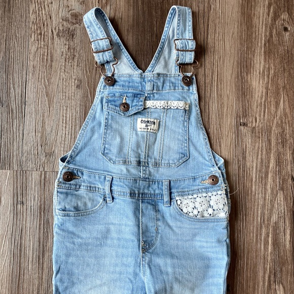 Oshkosh Denim Overalls 5T - Picture 2 of 4
